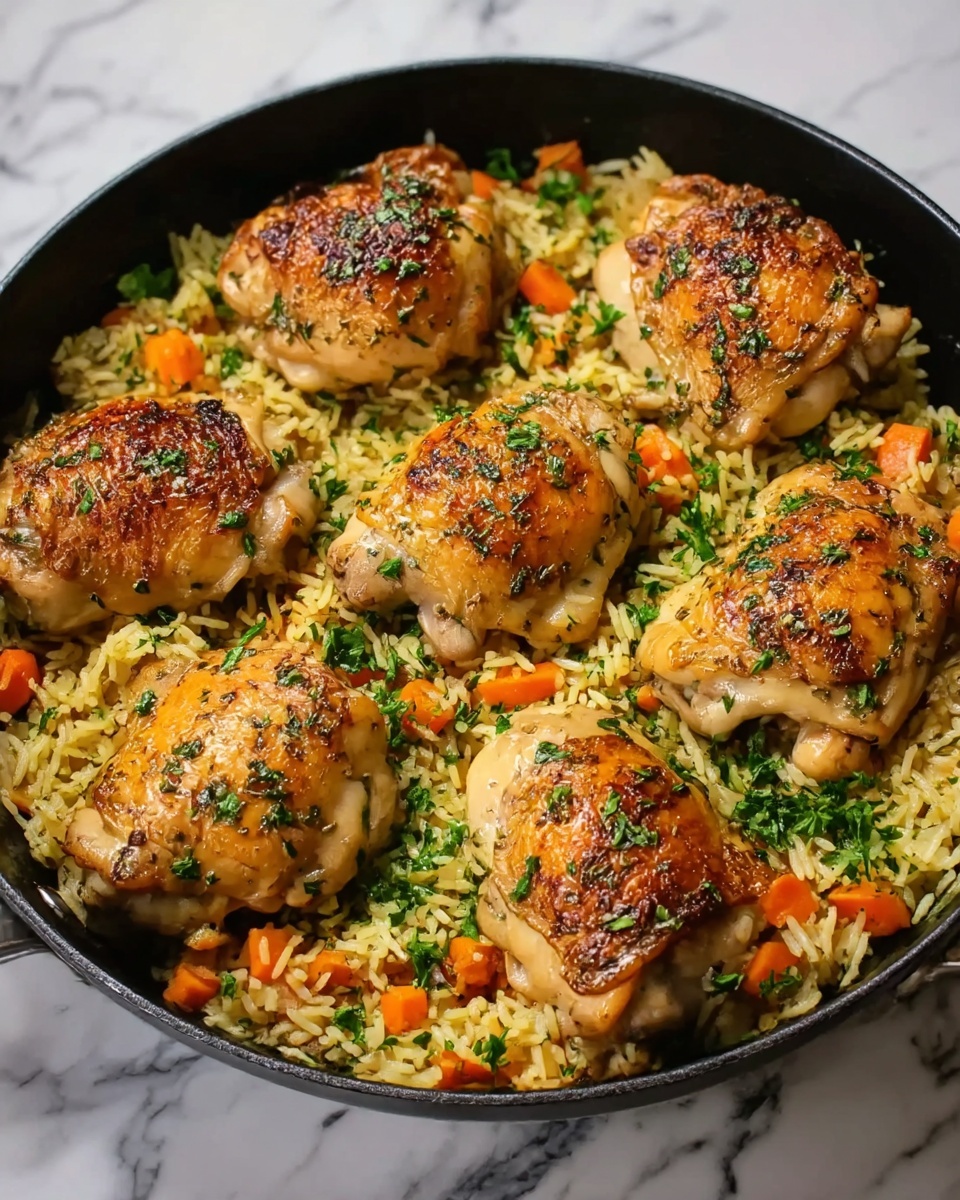 One Pot Chicken and Orzo Recipe - Recipe Image