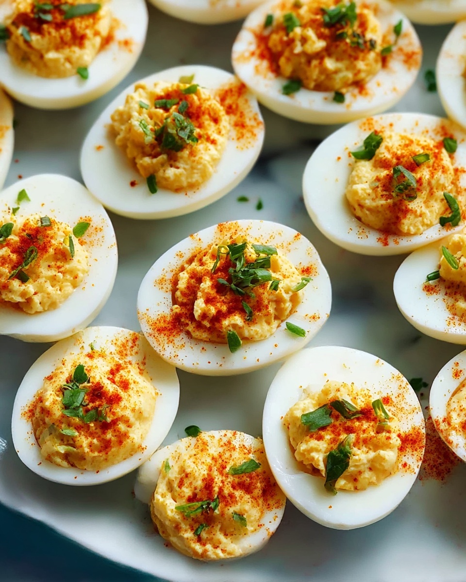 Nashville Hot Deviled Eggs Recipe - Recipe Image