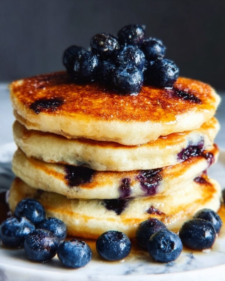 Fluffiest Blueberry Pancakes Recipe