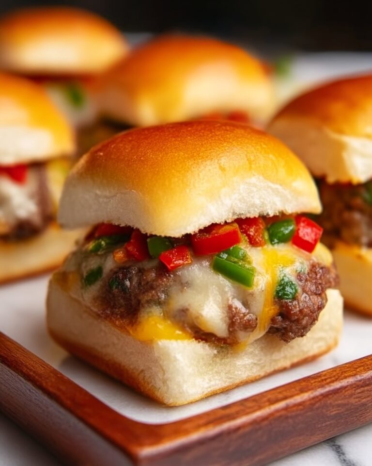Cheeseburger Sliders with Queso Recipe