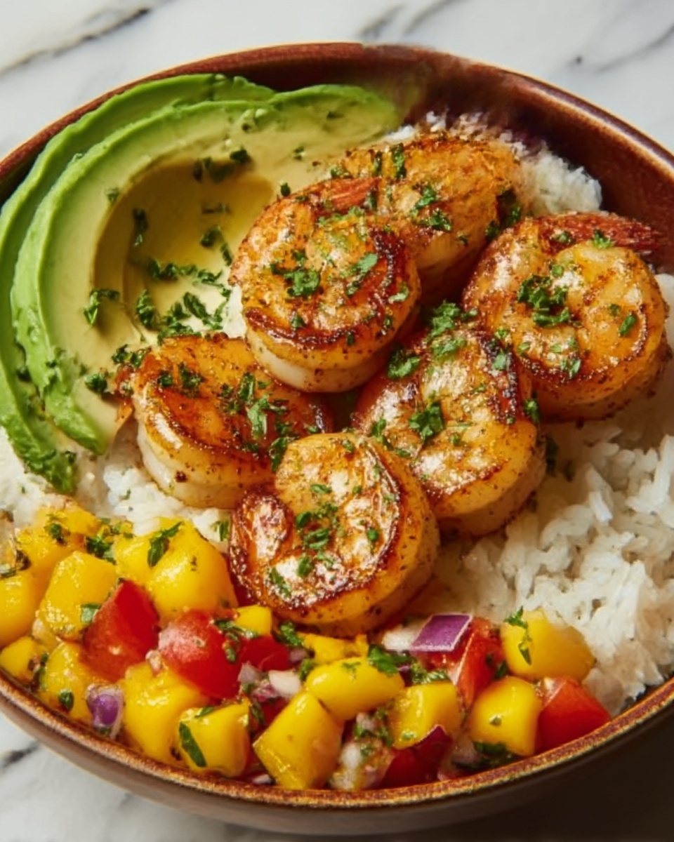 Shrimp & Mango Rice Bowls Recipe - Recipe Image