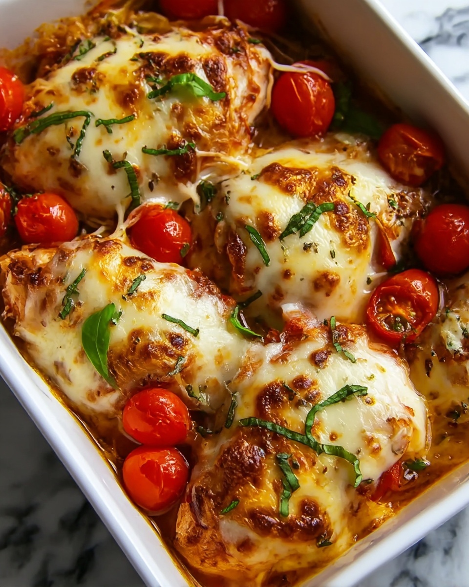 Garlic Tomato Baked Chicken Recipe - Recipe Image