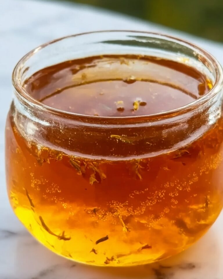 Homemade Dandelion Flower Syrup Recipe