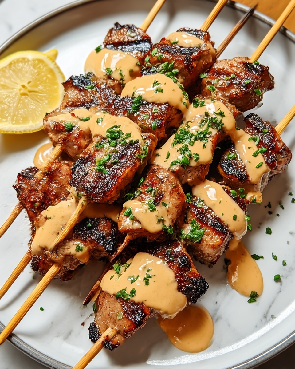 Bang Bang Chicken Skewers Recipe - Recipe Image