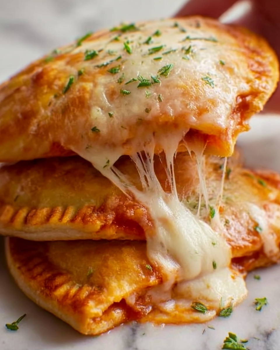 Homemade Pizza Pockets: A Delightful Quick Meal or Snack Recipe - Recipe Image