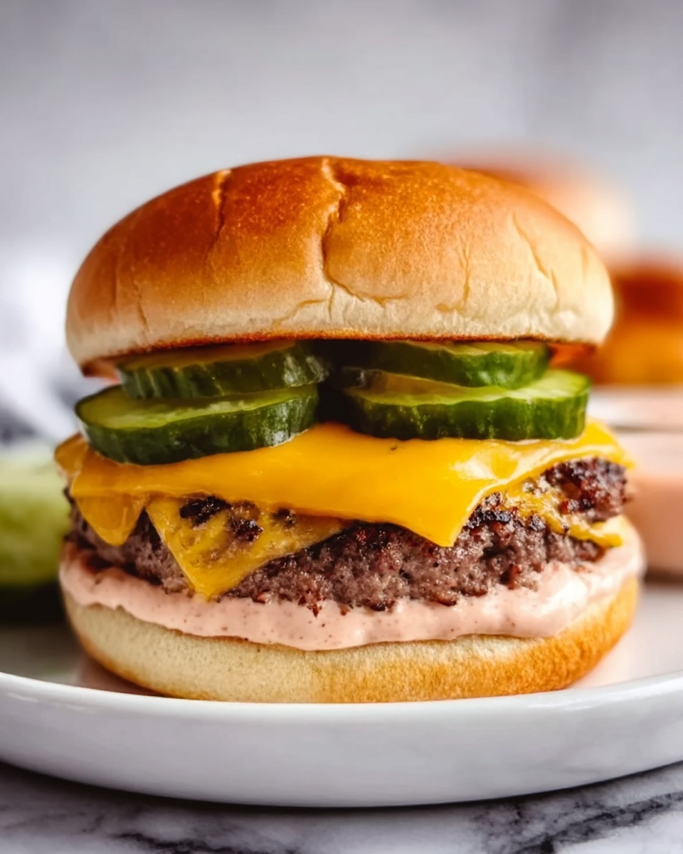 Air Fryer Sliders with Melted American Cheese and Spicy Mayo Recipe - Recipe Image