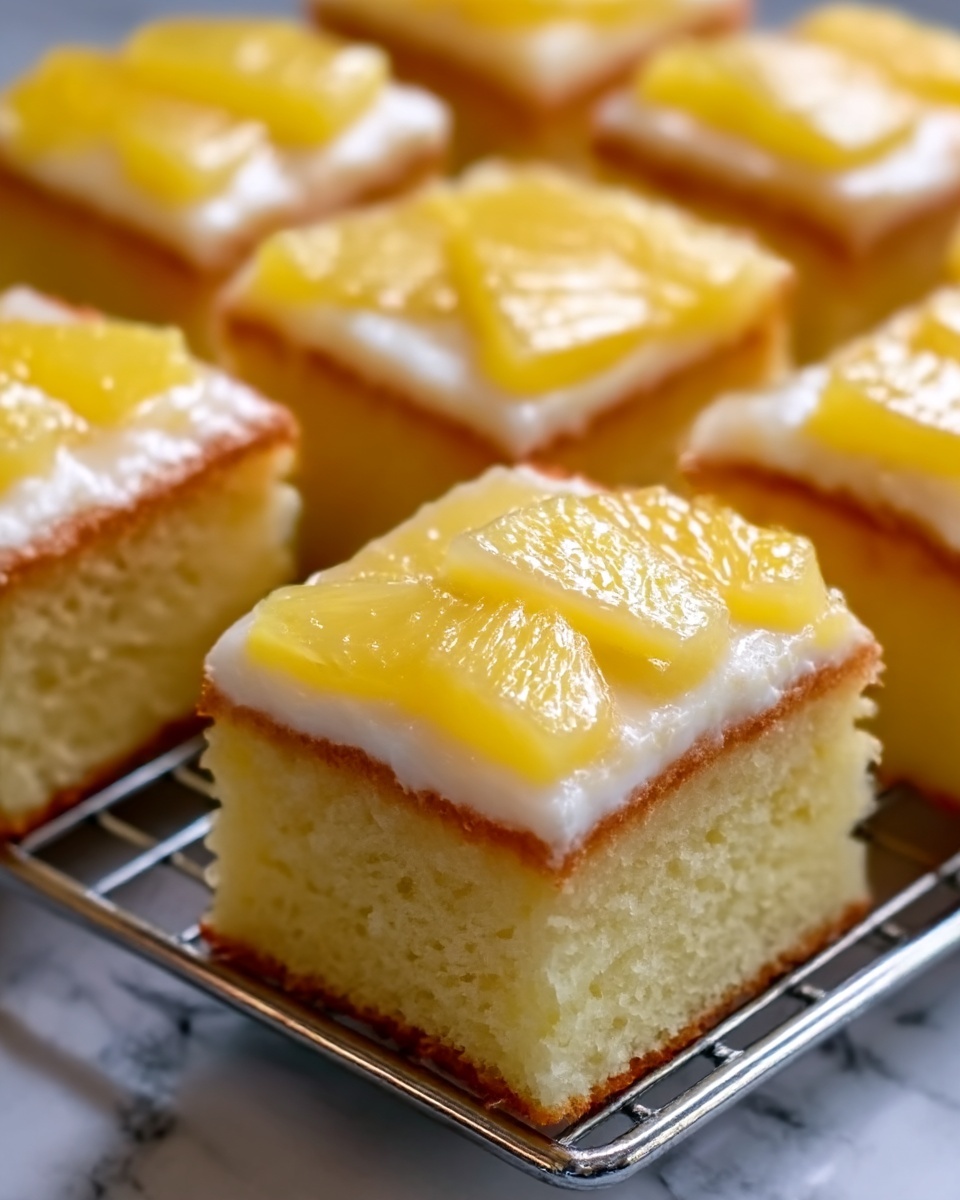 Pineapple Condensed Milk Cake Recipe - Recipe Image