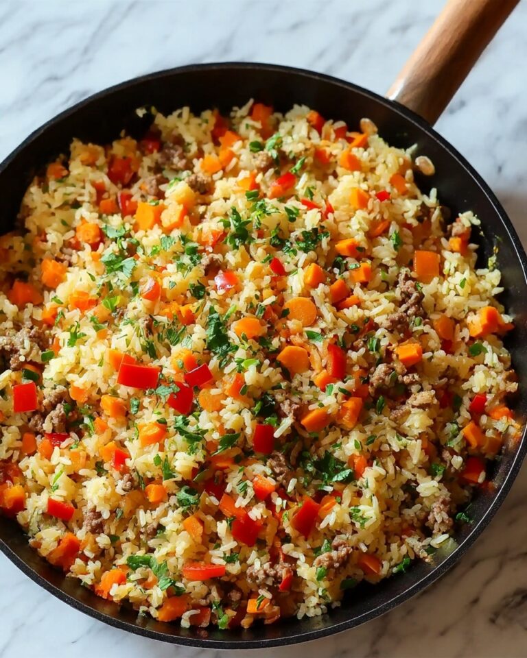One-Pan Taco Rice Dinner Recipe