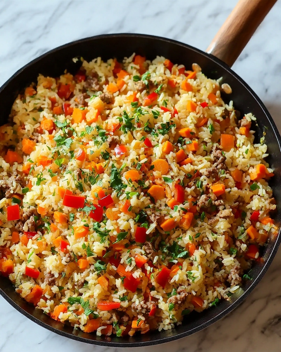 One-Pan Taco Rice Dinner Recipe - Recipe Image