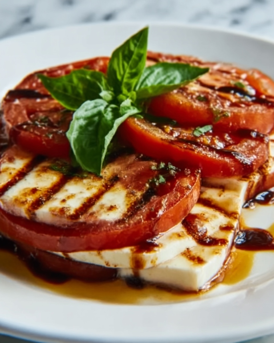 Caprese Salad with Balsamic Glaze Recipe - Recipe Image
