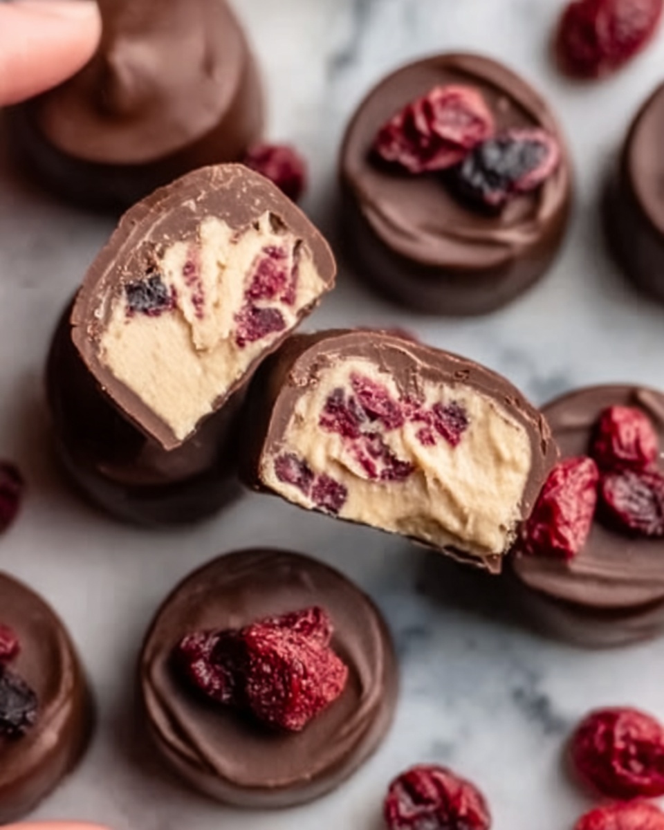 Chocolate Raspberry Mousse Bites Recipe - Recipe Image