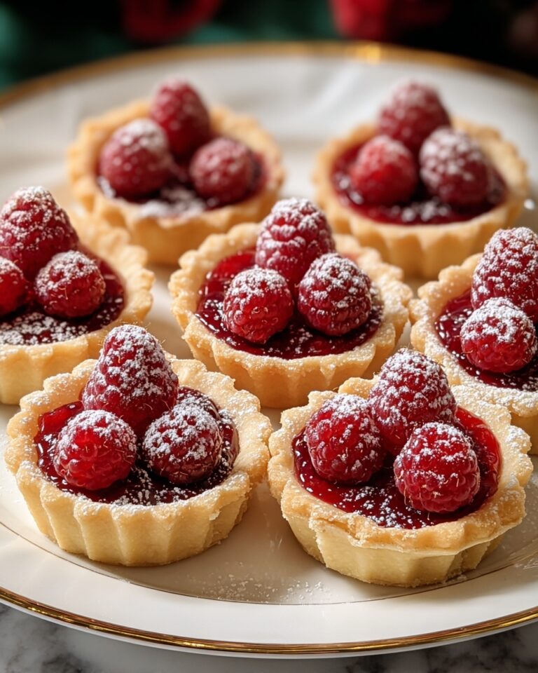 Mini Raspberry Almond Tarts Recipe