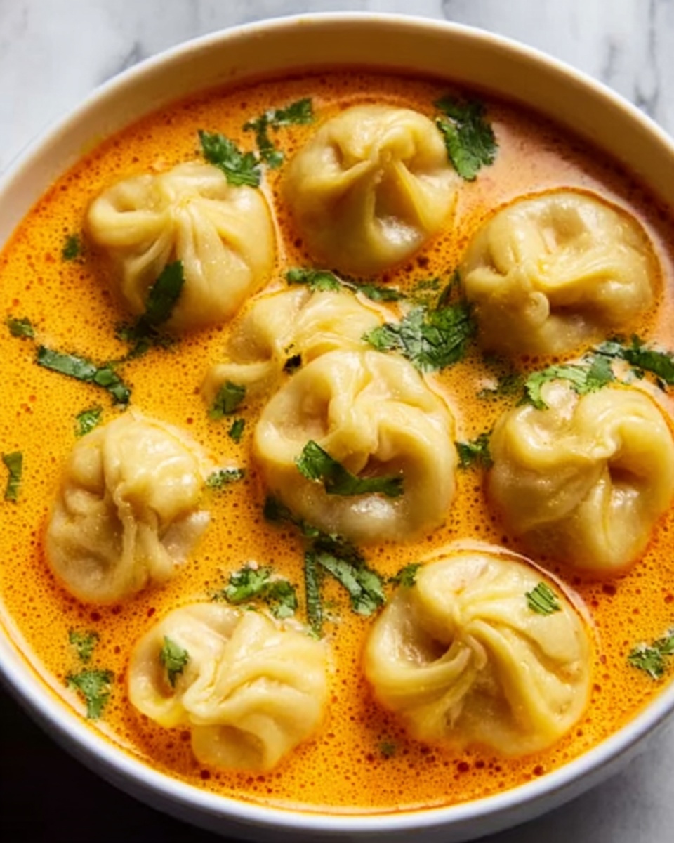 Thai Red Curry Dumpling Soup Recipe - Recipe Image
