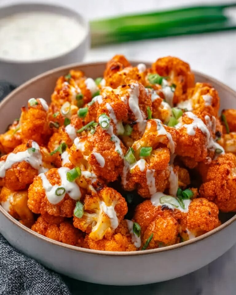 Air Fryer Buffalo Cauliflower Recipe