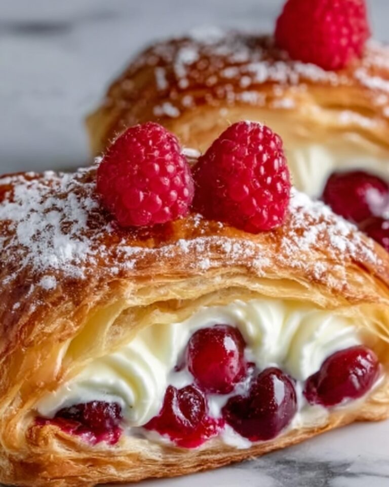 Cream Cheese and Berry Danish Pastries Recipe