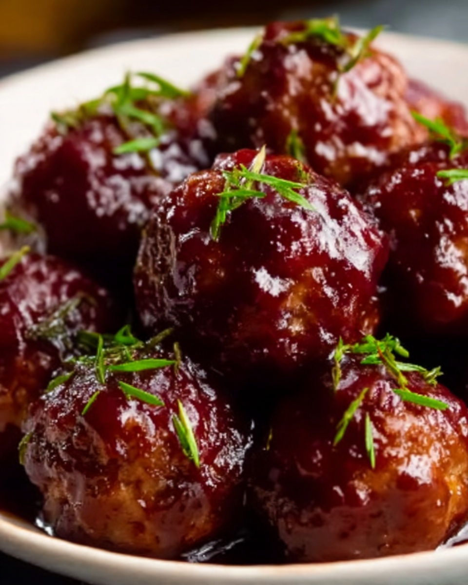 Cranberry Meatballs Recipe - Recipe Image