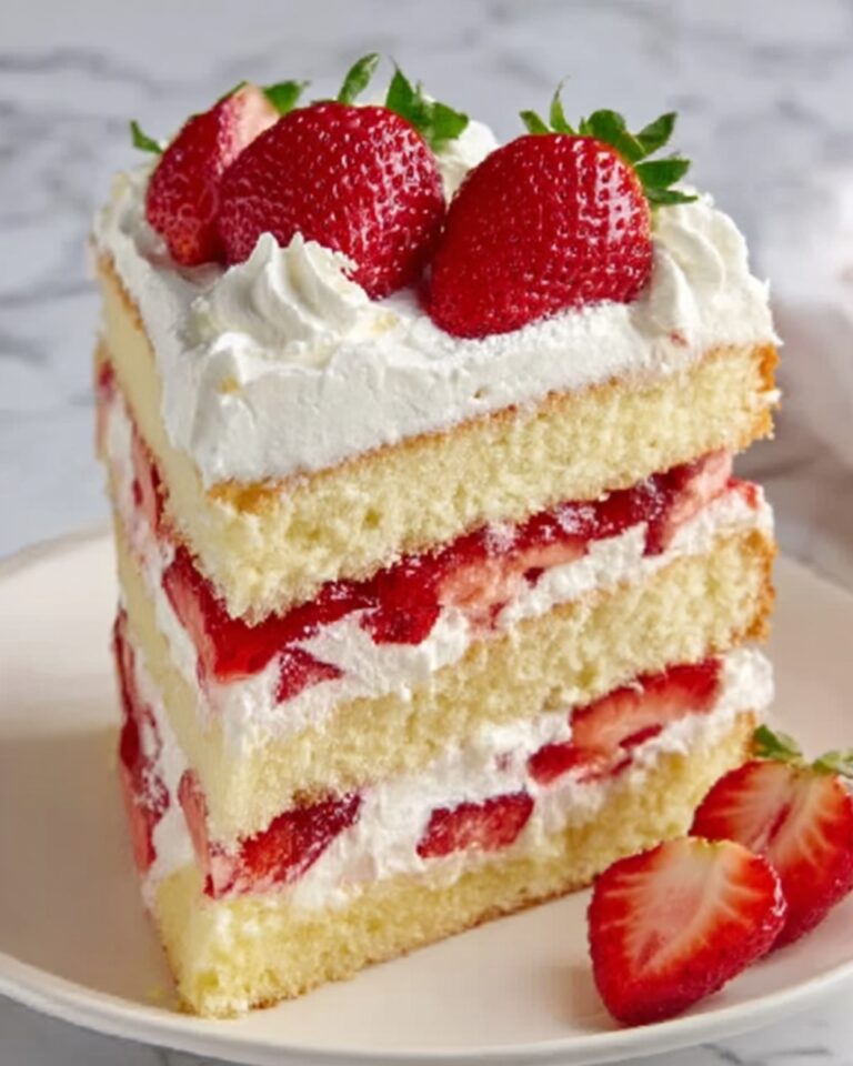 The Best Strawberry Shortcake Cake Recipe