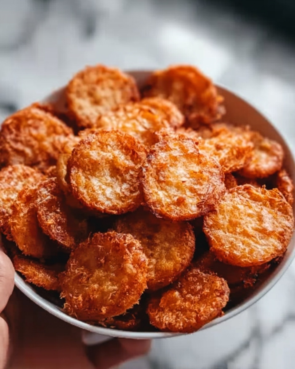 Pepperoni Cheese Crisps Recipe - Recipe Image