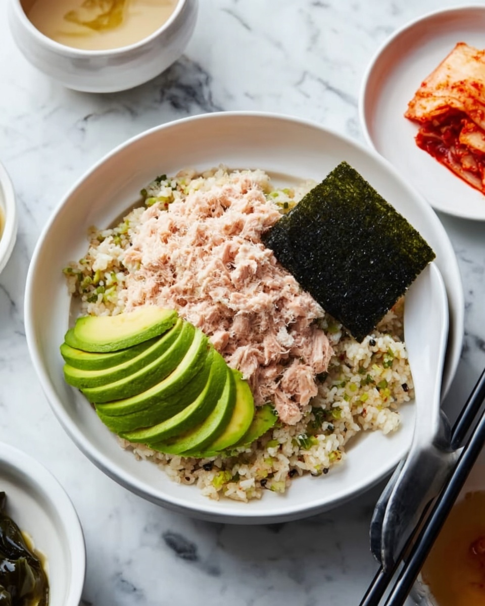TikTok Salmon Rice Bowl Recipe - Recipe Image