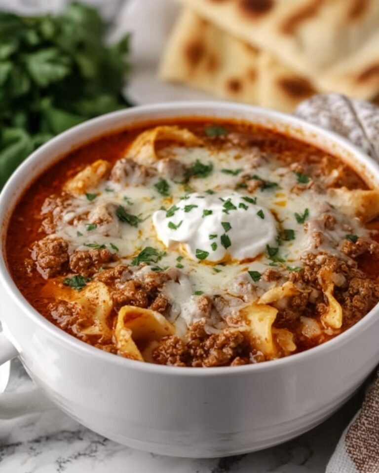 Crockpot Lasagna Soup Recipe