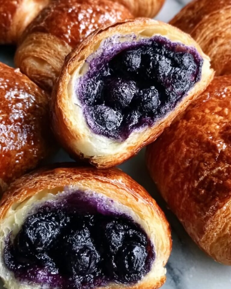 Crispy Blueberry Cream Cheese Rolls Recipe