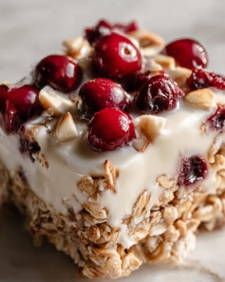 No-Bake White Chocolate Cranberry Oat Clusters Recipe