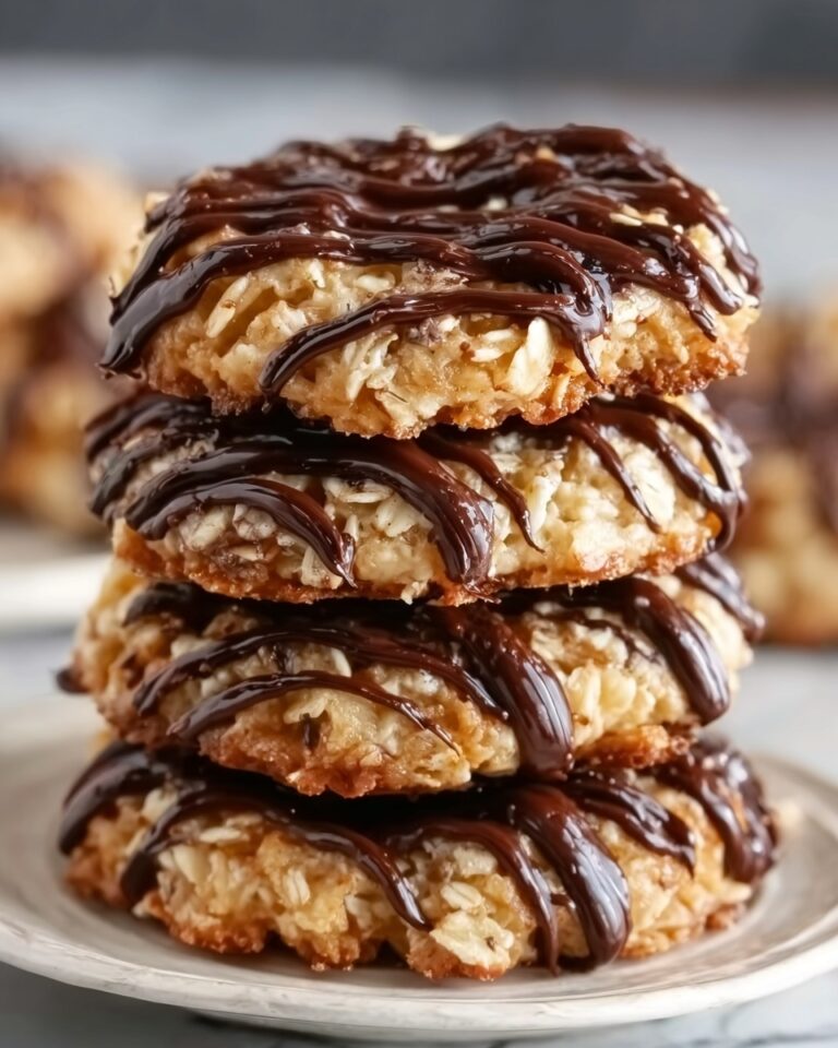 Homemade Samoas Girl Scout Cookies Recipe