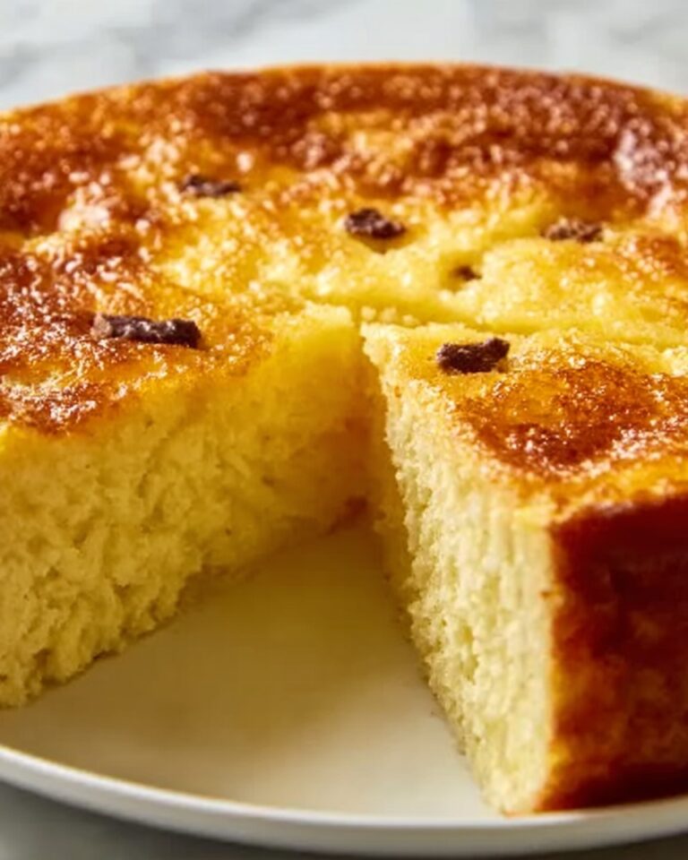 Healthy Homemade Apple Cake with Raisins Recipe