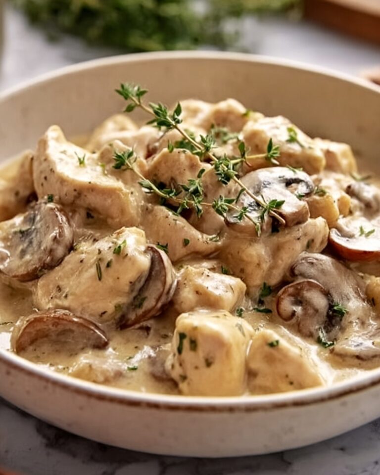 Chicken Mushroom Stroganoff Recipe