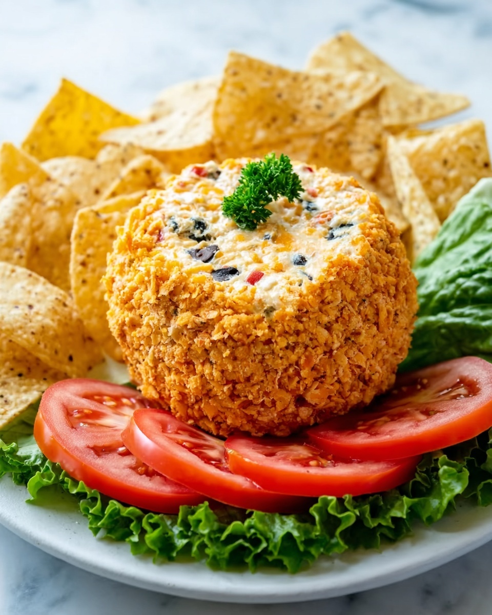 Taco Cheese Ball: An Easy Party Appetizer Recipe - Recipe Image