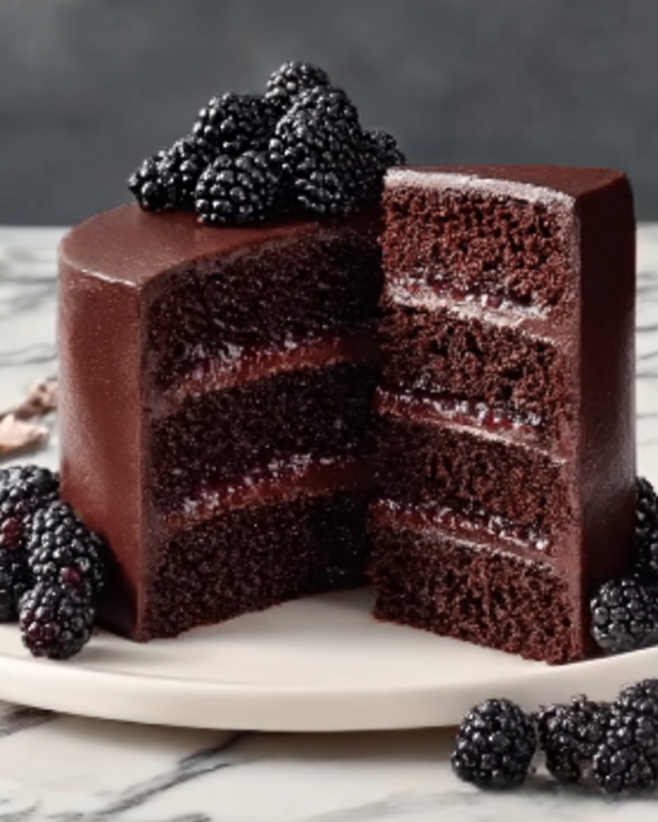 Black Magic Cake Recipe - Recipe Image