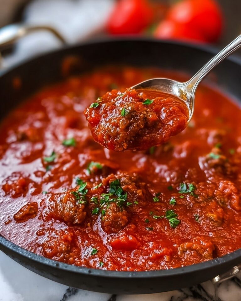 Homemade Spaghetti Sauce Recipe