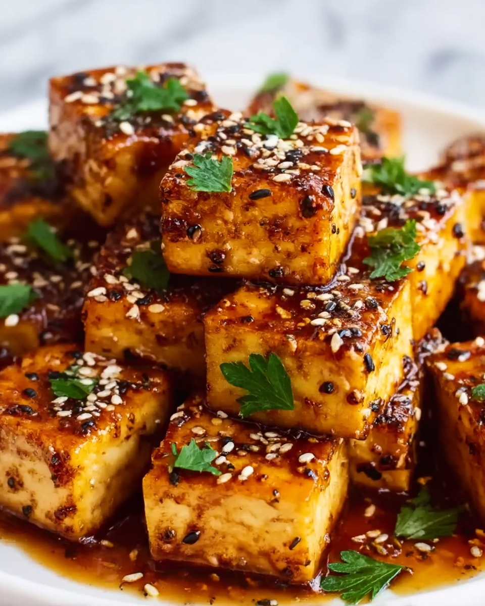 Baked Lemon Pepper Tofu Recipe - Recipe Image