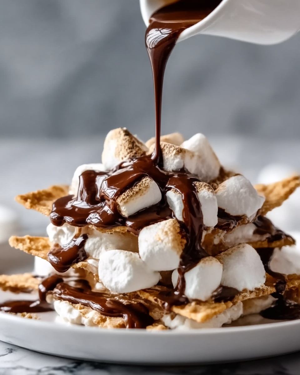 S’mores Nachos: A Fun and Irresistible Twist on a Classic Treat Recipe - Recipe Image