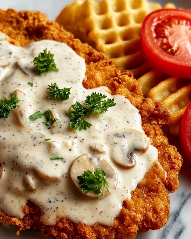 Southern Fried Chicken with Creamy Gravy Recipe