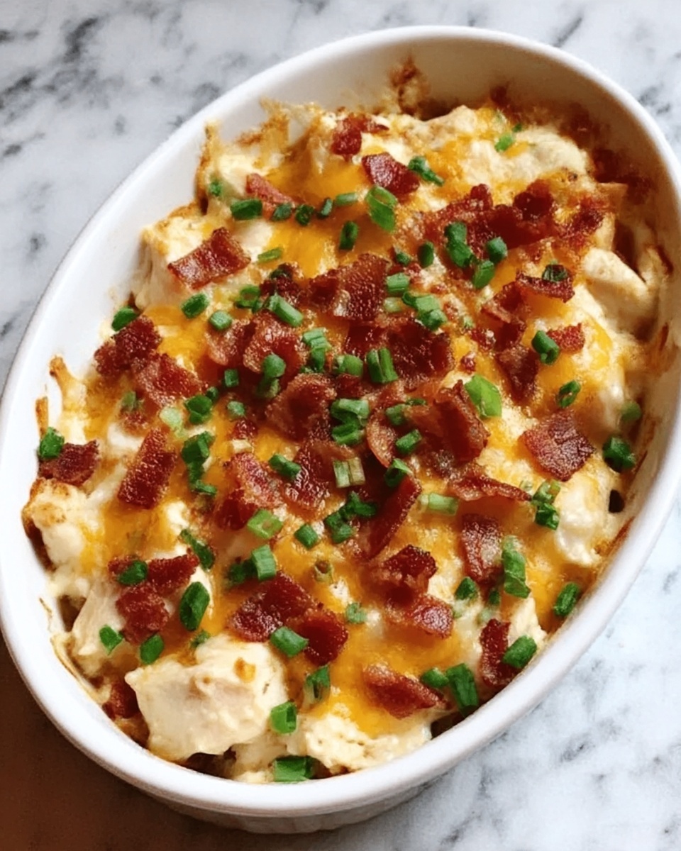 Easy Low Carb Chicken Casserole Recipe - Recipe Image