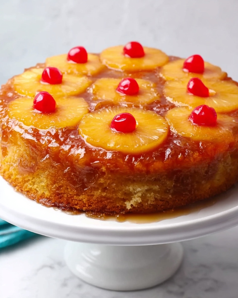 Pineapple Upside Down Cake Recipe - Recipe Image