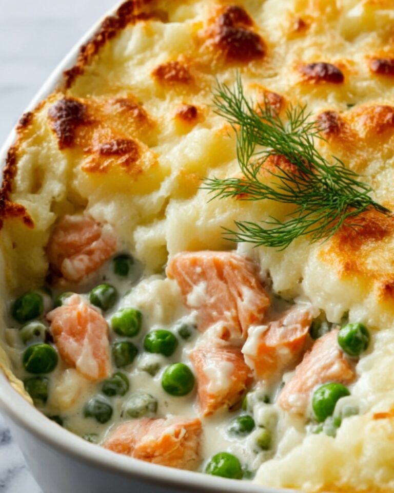 Hearty Fish Pie with Cheddar and Dill Recipe