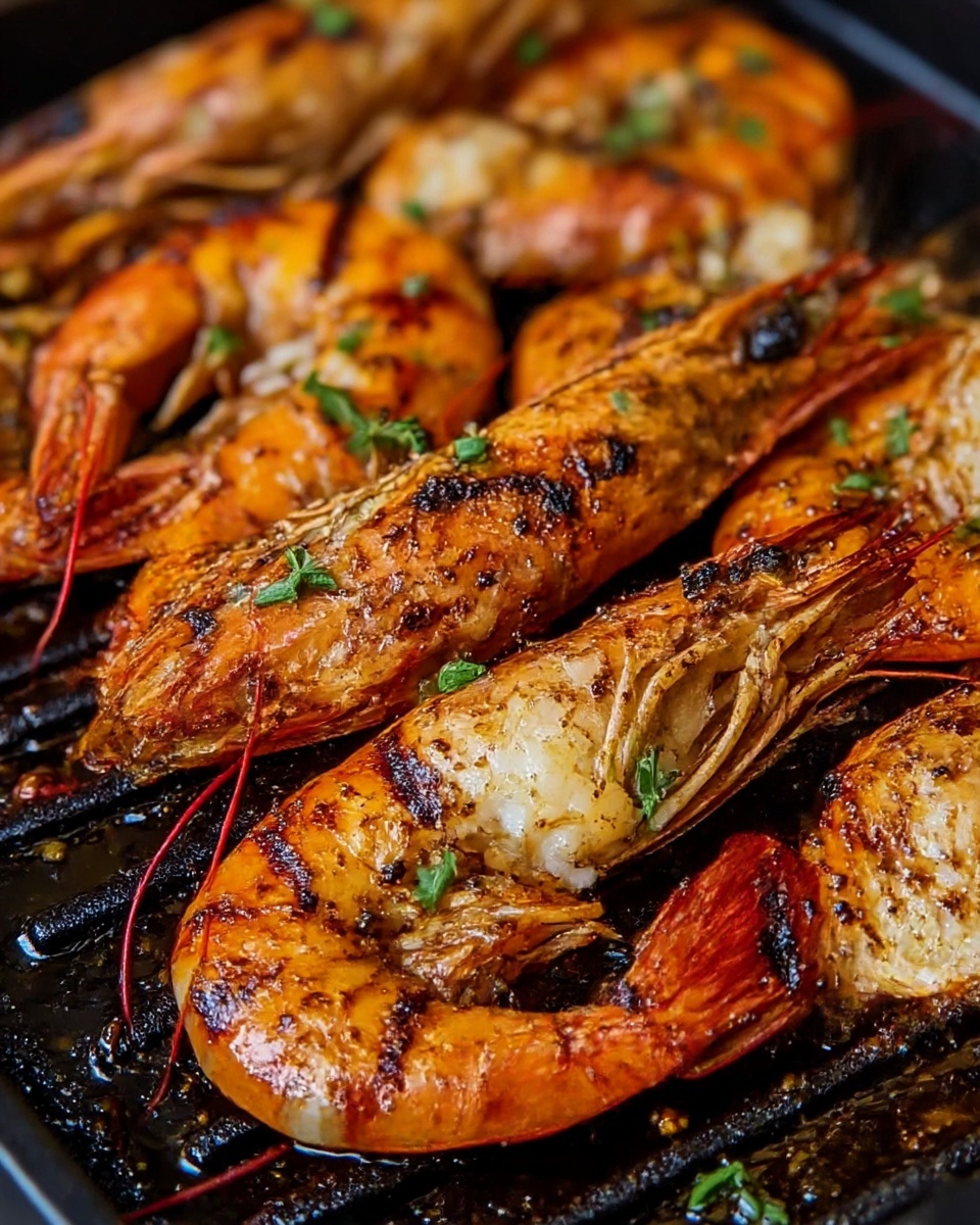 Cajun Garlic Tiger Prawns: An Incredible Amazing Seafood Sensation Recipe - Recipe Image