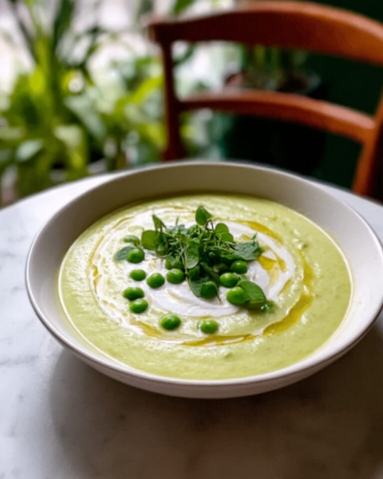 Asparagus and Pea Soup Recipe