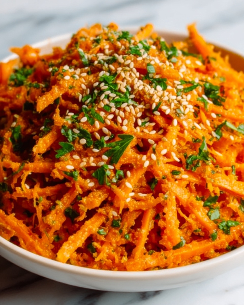 Sweet and Tangy Carrot Salad with Toasted Pine Nuts Recipe - Recipe Image