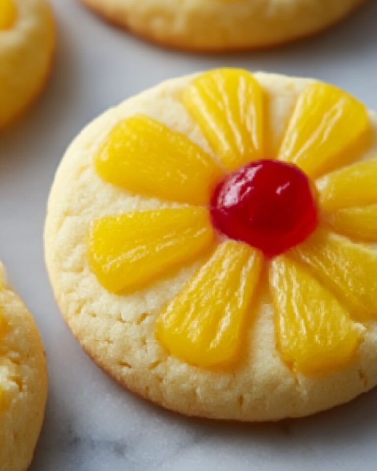 Pineapple Upside Sugar Cookies Recipe