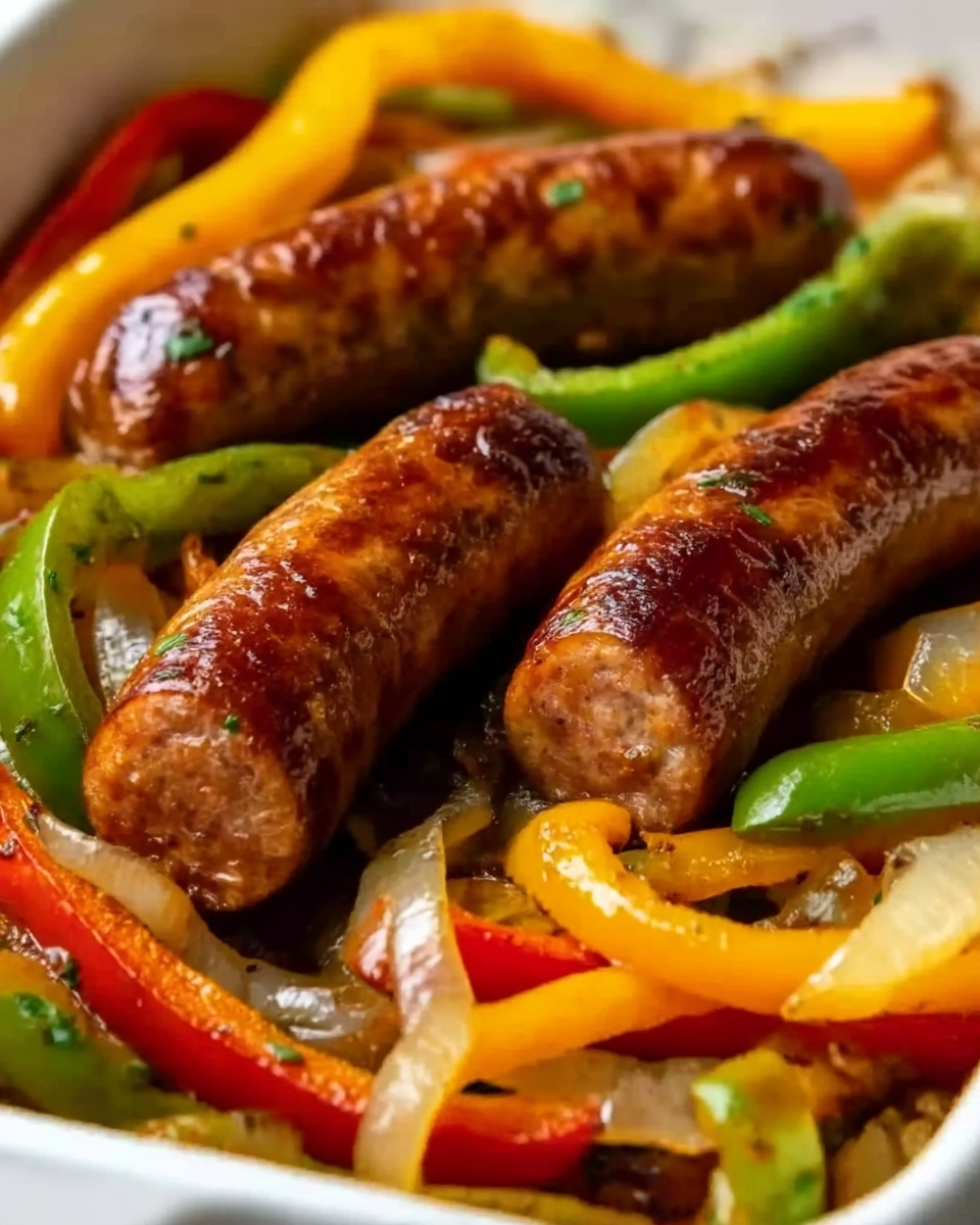 Andouille Sausage and Colorful Pepper Stir-Fry Recipe - Recipe Image
