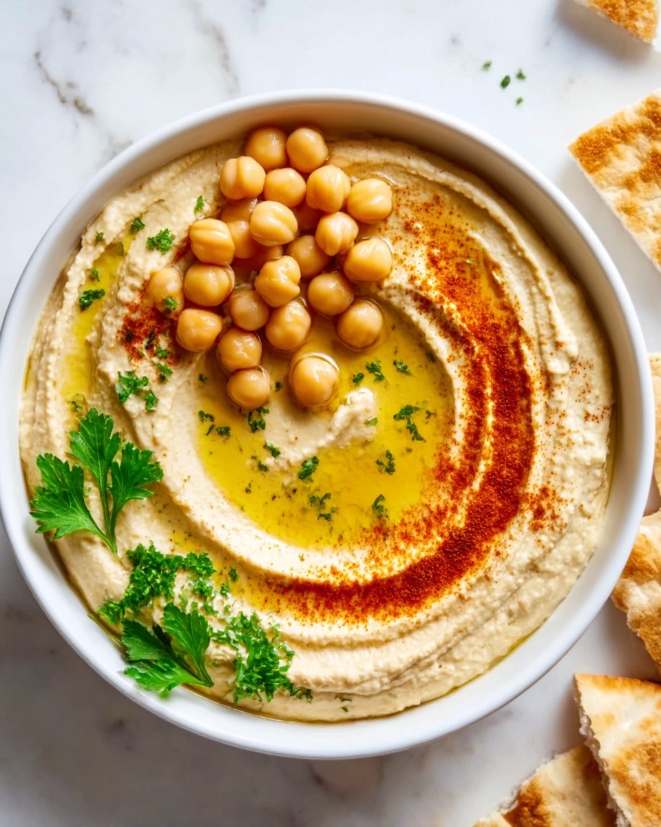 Homemade Hummus Recipe - Recipe Image