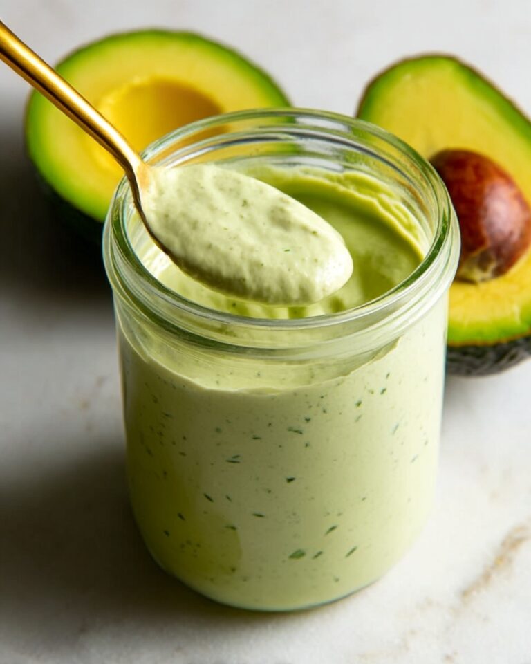 Easy Avocado Dressing Recipe