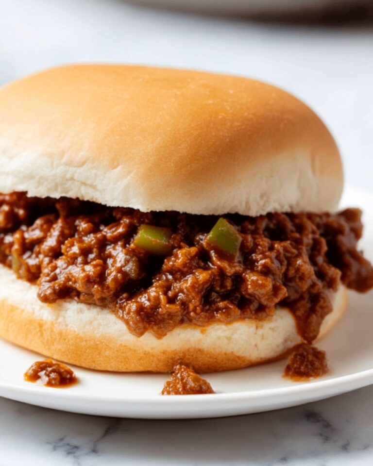 Easy Homemade Sloppy Joe Recipe