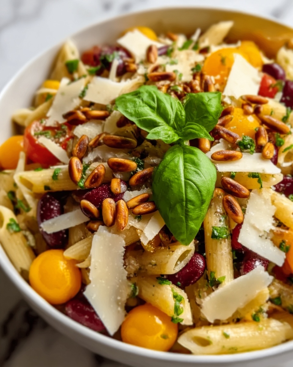 Harvest Pasta Salad with Roasted Butternut Squash and Feta Recipe - Recipe Image
