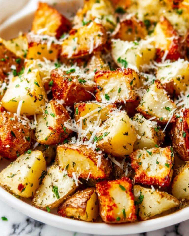 Parmesan Garlic Roasted Potatoes Recipe