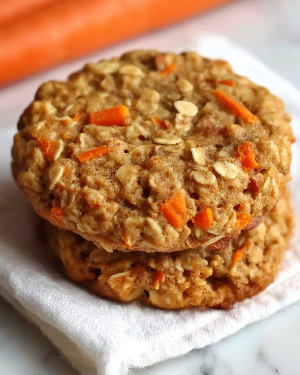 Healthy Carrot Cake Oatmeal Cookies Recipe - Recipe Image