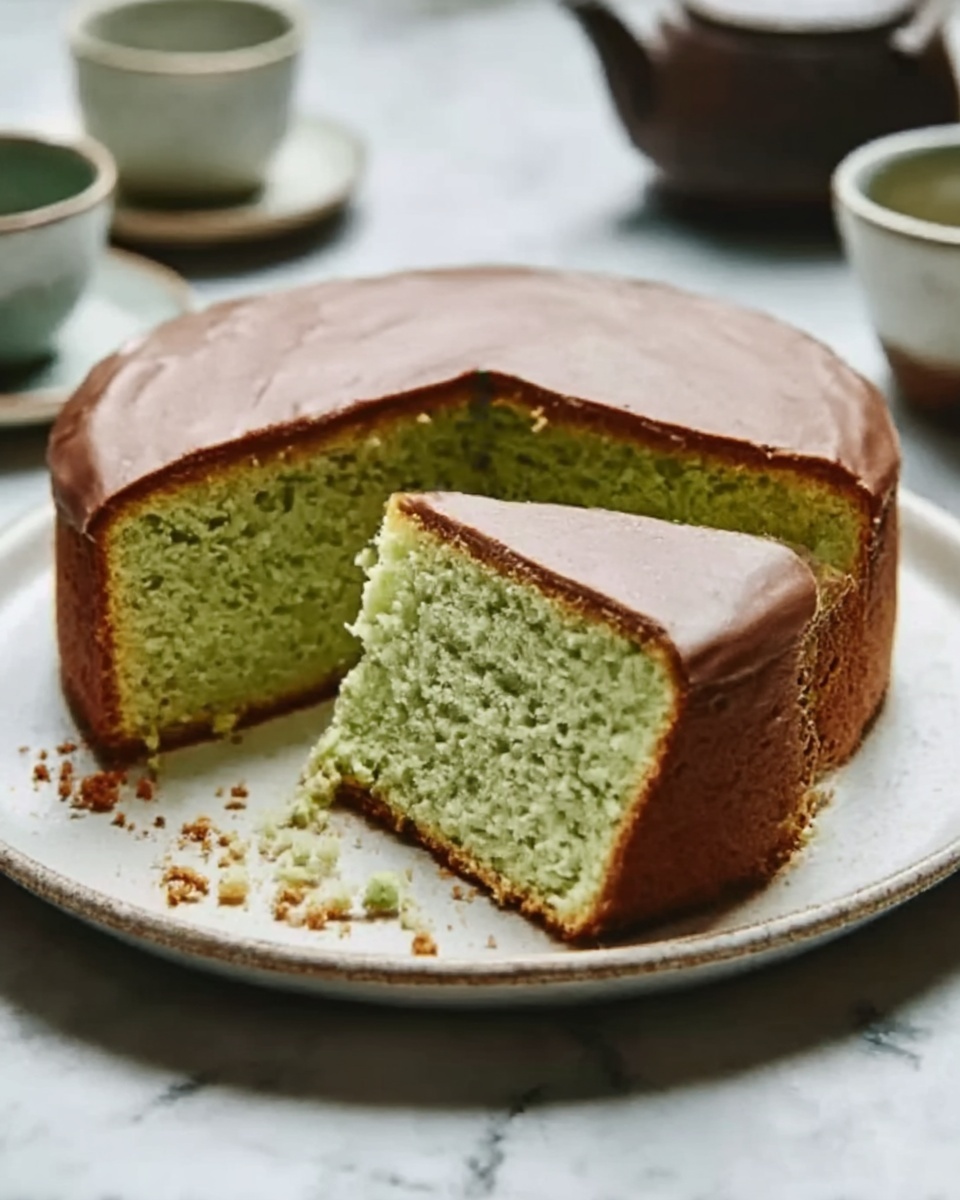 Matcha Pound Cake Recipe - Recipe Image